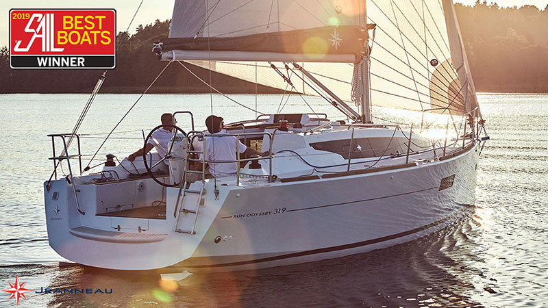 Sun Odyssey 319 wins SAIL Magazine Best Boats 2019